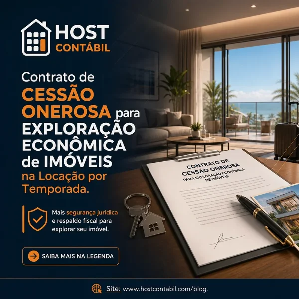 Host Contábil - Contrato de cessão onerosa.